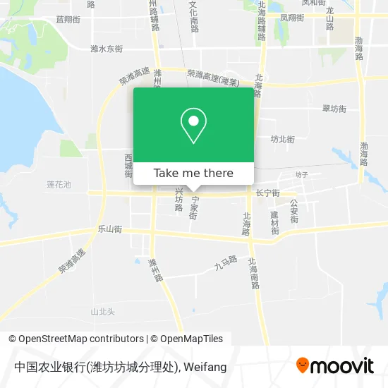 中国农业银行(潍坊坊城分理处) map