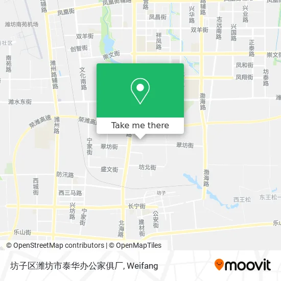 坊子区潍坊市泰华办公家俱厂 map