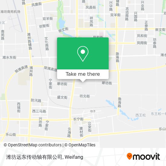潍坊远东传动轴有限公司 map