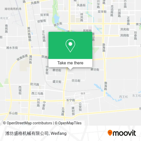 潍坊盛格机械有限公司 map