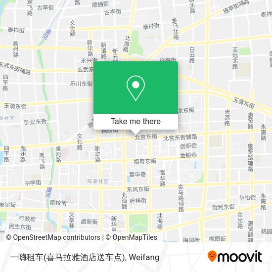 一嗨租车(喜马拉雅酒店送车点) map