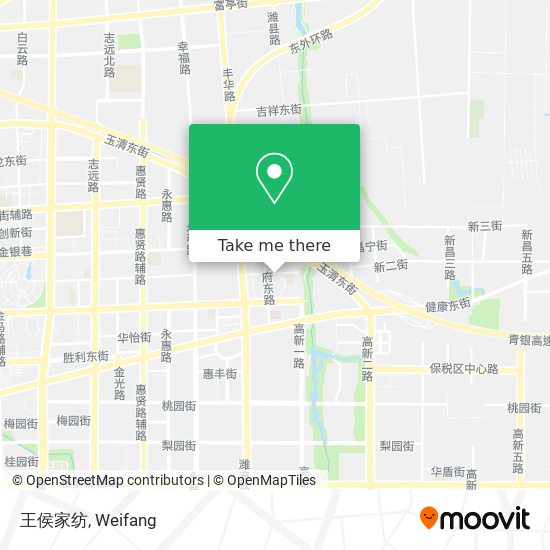 王侯家纺 map