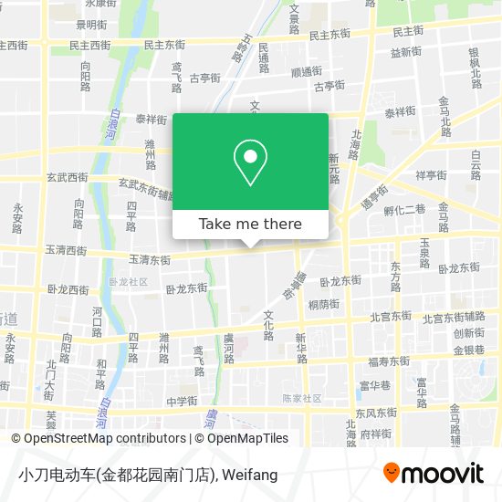 小刀电动车(金都花园南门店) map