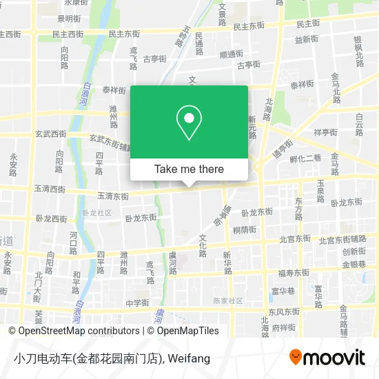 小刀电动车(金都花园南门店) map