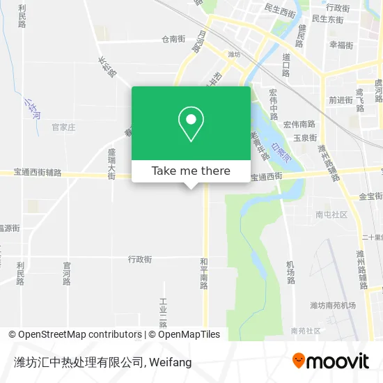 潍坊汇中热处理有限公司 map