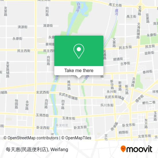 每天惠(民蔬便利店) map
