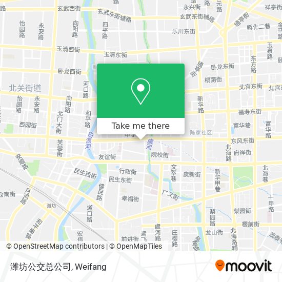潍坊公交总公司 map