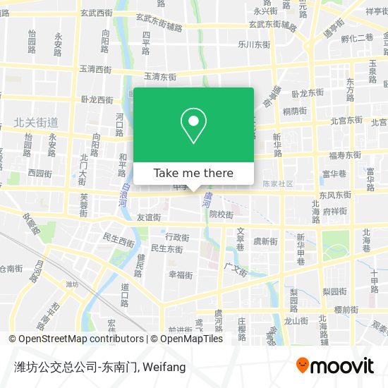 潍坊公交总公司-东南门 map