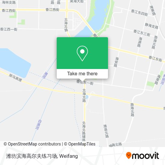 潍坊滨海高尔夫练习场 map