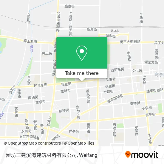 潍坊三建滨海建筑材料有限公司 map