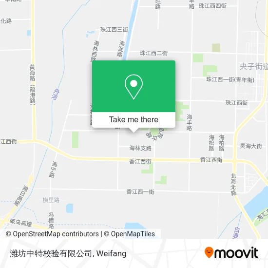 潍坊中特校验有限公司 map