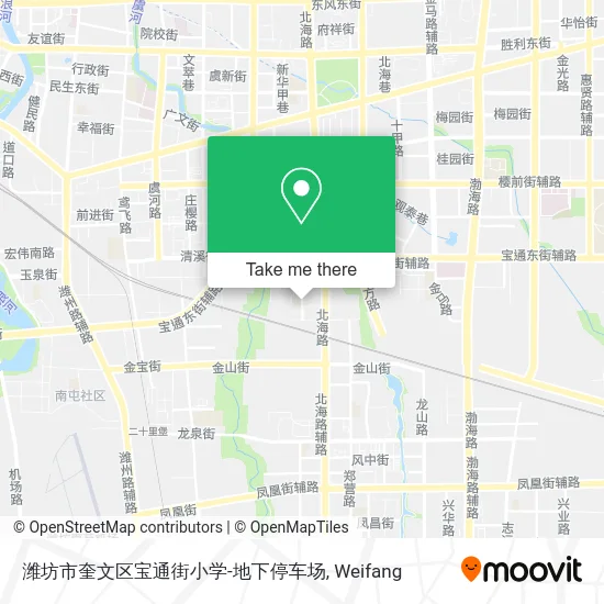 潍坊市奎文区宝通街小学-地下停车场 map