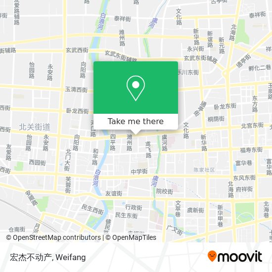 宏杰不动产 map