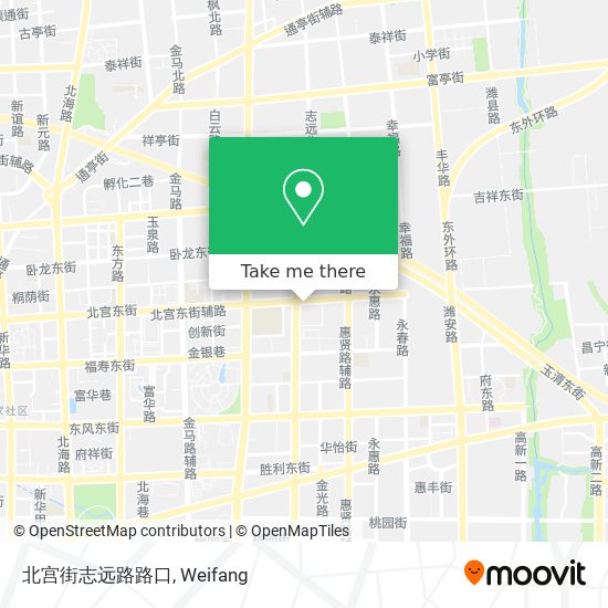 北宫街志远路路口 map