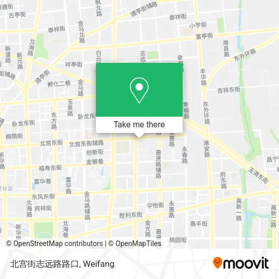 北宫街志远路路口 map