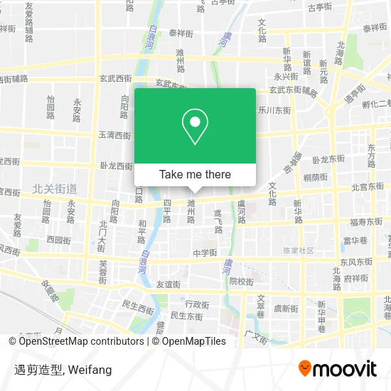 遇剪造型 map