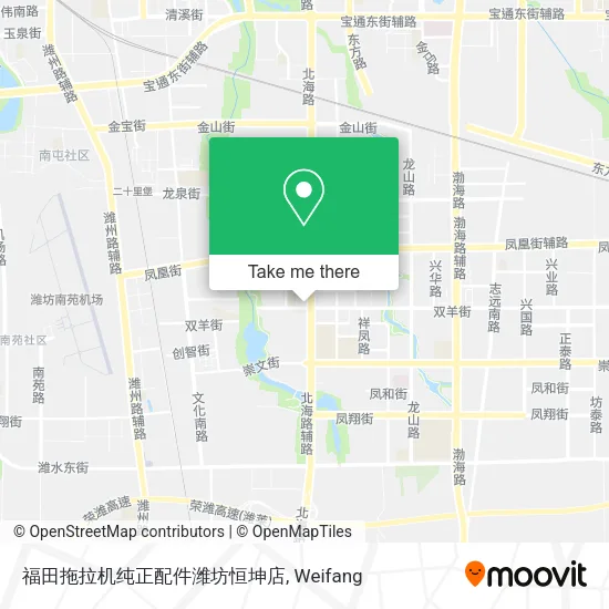 福田拖拉机纯正配件潍坊恒坤店 map