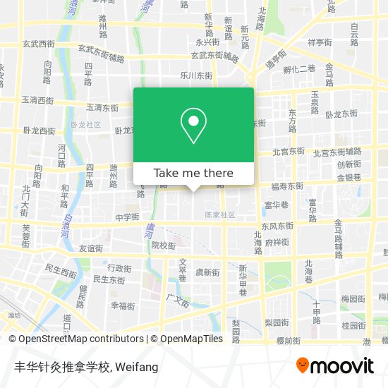 丰华针灸推拿学校 map