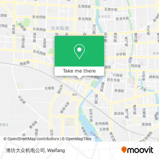 潍坊大众机电公司 map