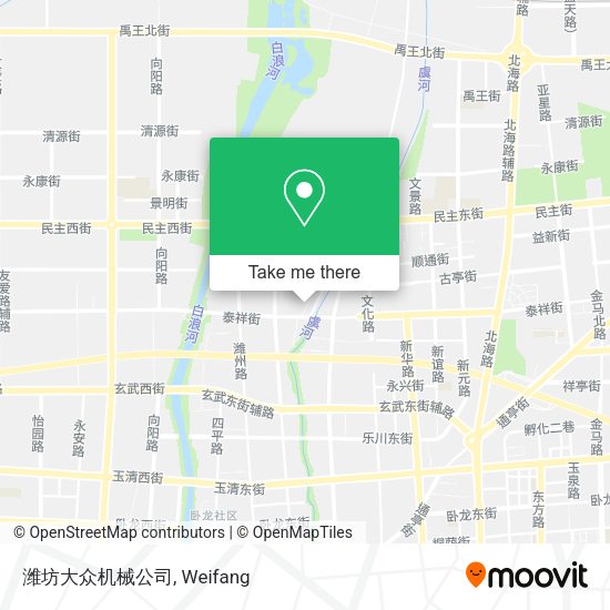 潍坊大众机械公司 map