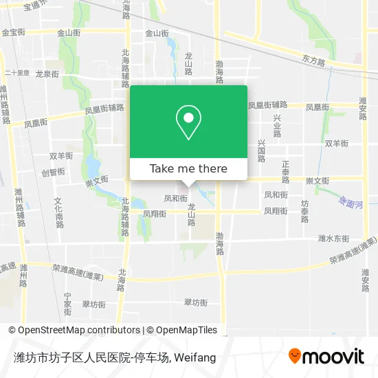 潍坊市坊子区人民医院-停车场 map