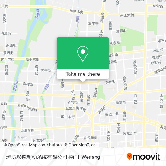 潍坊埃锐制动系统有限公司-南门 map