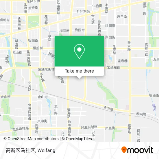 高新区马社区 map