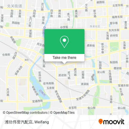 潍坊伟誉汽配店 map