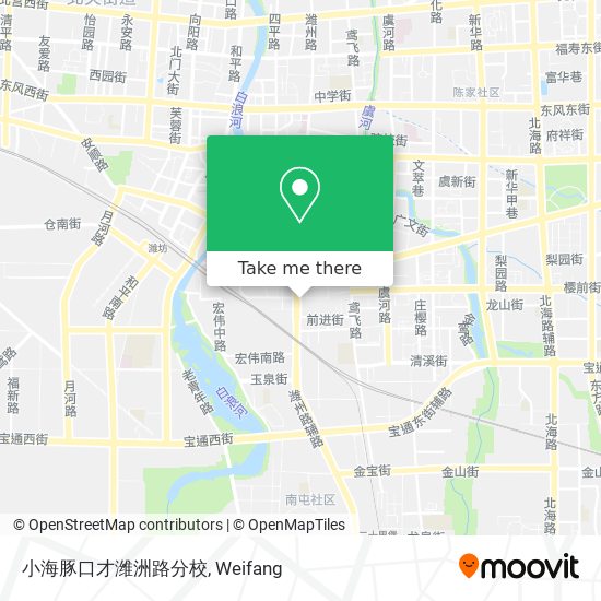 小海豚口才潍洲路分校 map