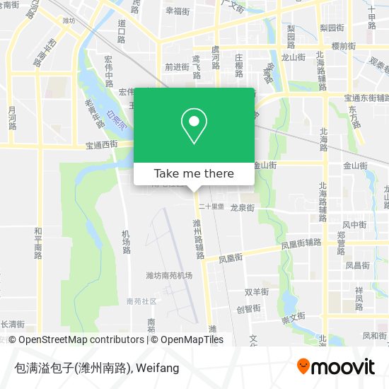 包满溢包子(潍州南路) map