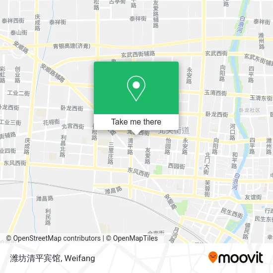 潍坊清平宾馆 map