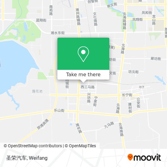 圣荣汽车 map