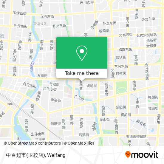 中百超市(卫校店) map