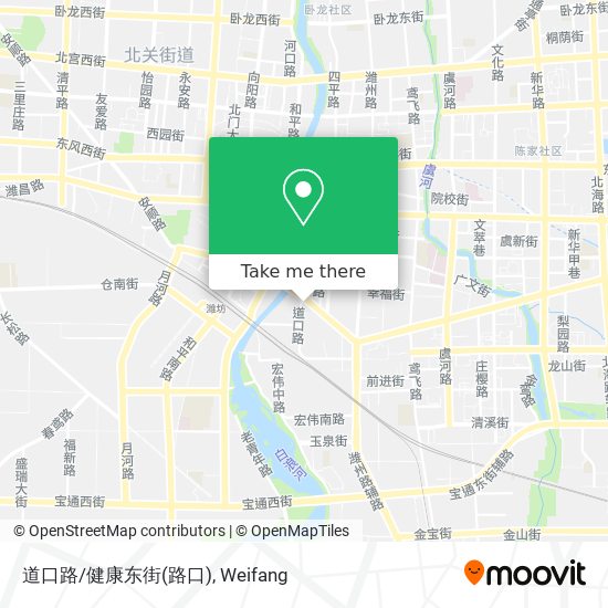 道口路/健康东街(路口) map