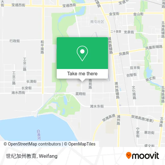 世纪加州教育 map