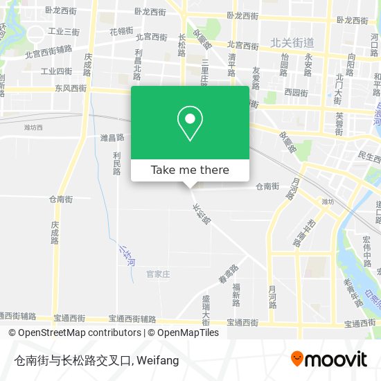 仓南街与长松路交叉口 map