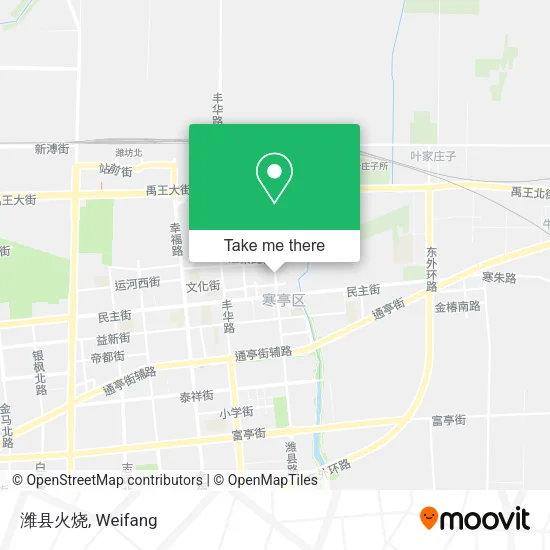潍县火烧 map