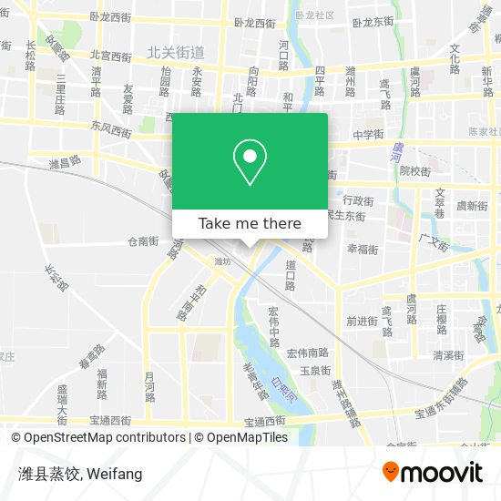 潍县蒸饺 map