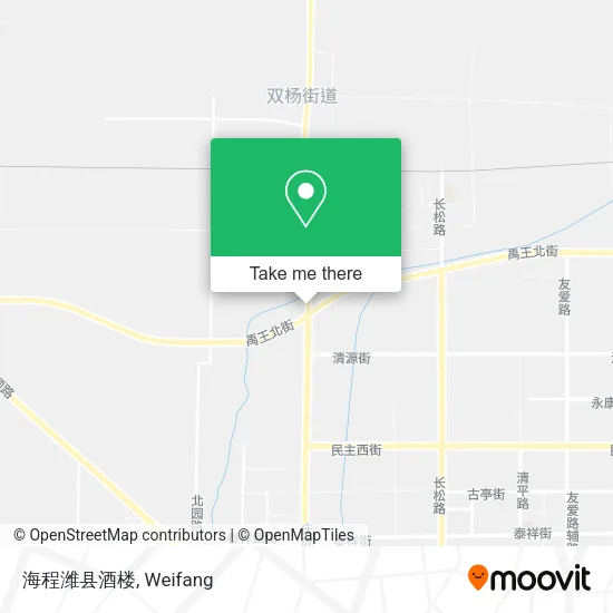 海程潍县酒楼 map