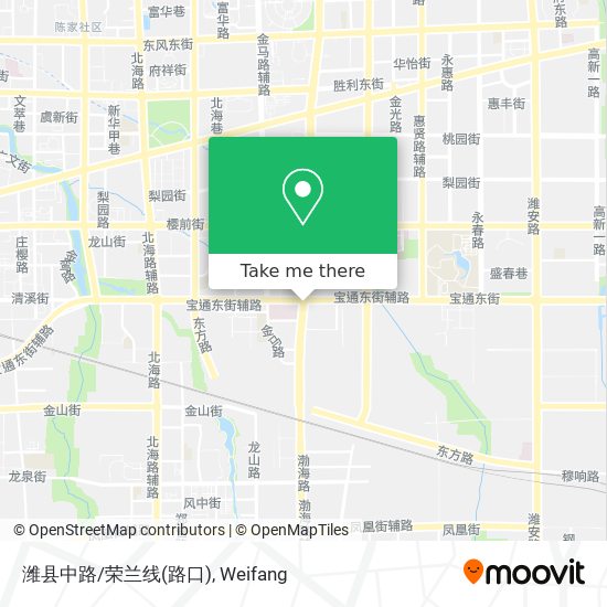 潍县中路/荣兰线(路口) map