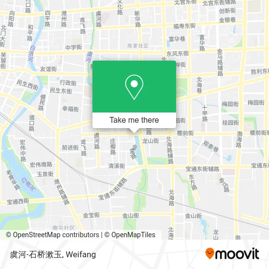 虞河-石桥漱玉 map