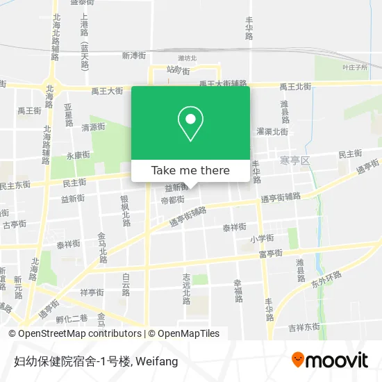 妇幼保健院宿舍-1号楼 map