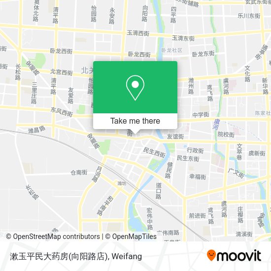 漱玉平民大药房(向阳路店) map