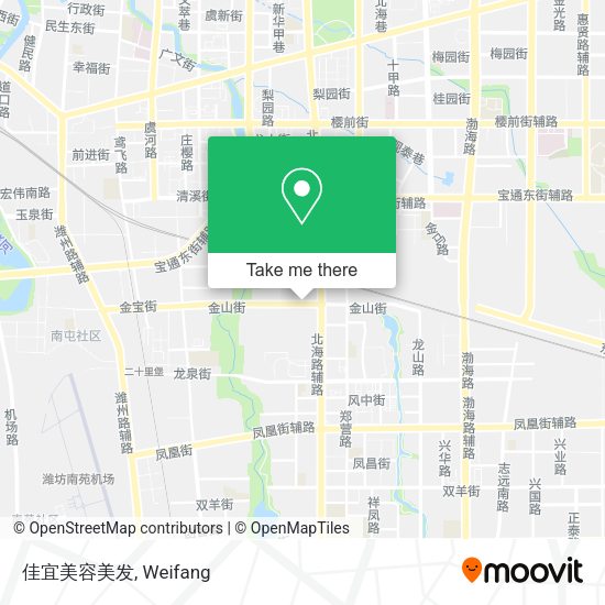 佳宜美容美发 map