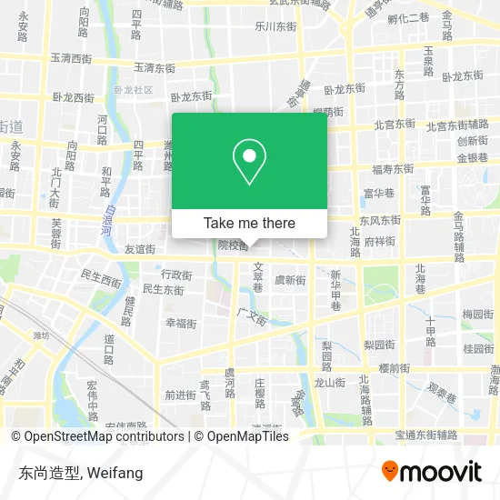 东尚造型 map