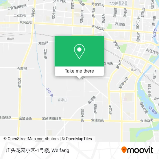 庄头花园小区-1号楼 map