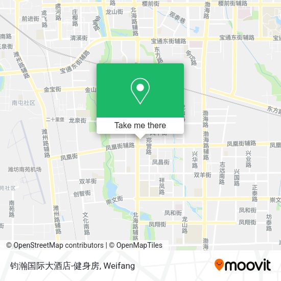 钧瀚国际大酒店-健身房 map