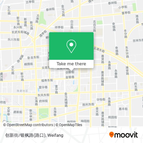 创新街/银枫路(路口) map