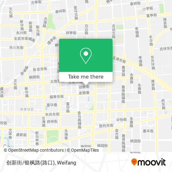创新街/银枫路(路口) map