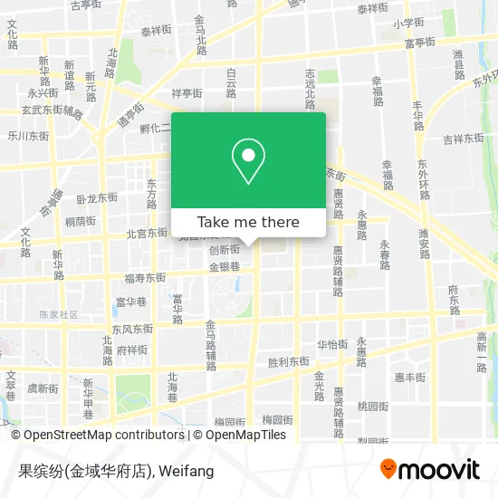 果缤纷(金域华府店) map